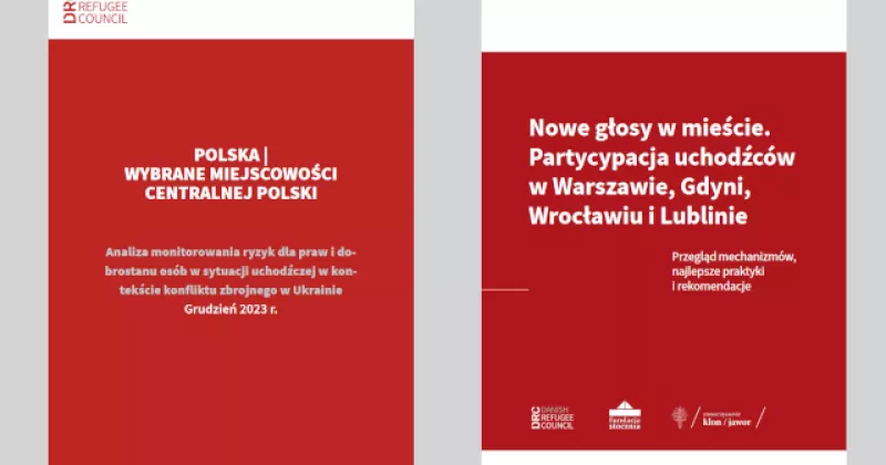 Okładki raportów dotyczących sytuacji Ukraińców w Polsce.