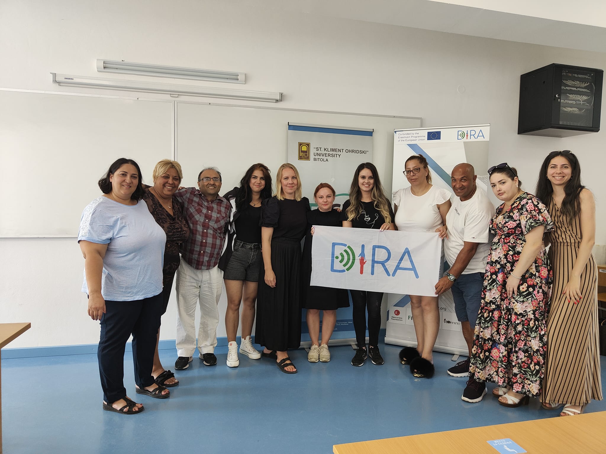  Il progetto DIRA presenta la piattaforma di apprendimento DIRA durante la formazione dei formato...