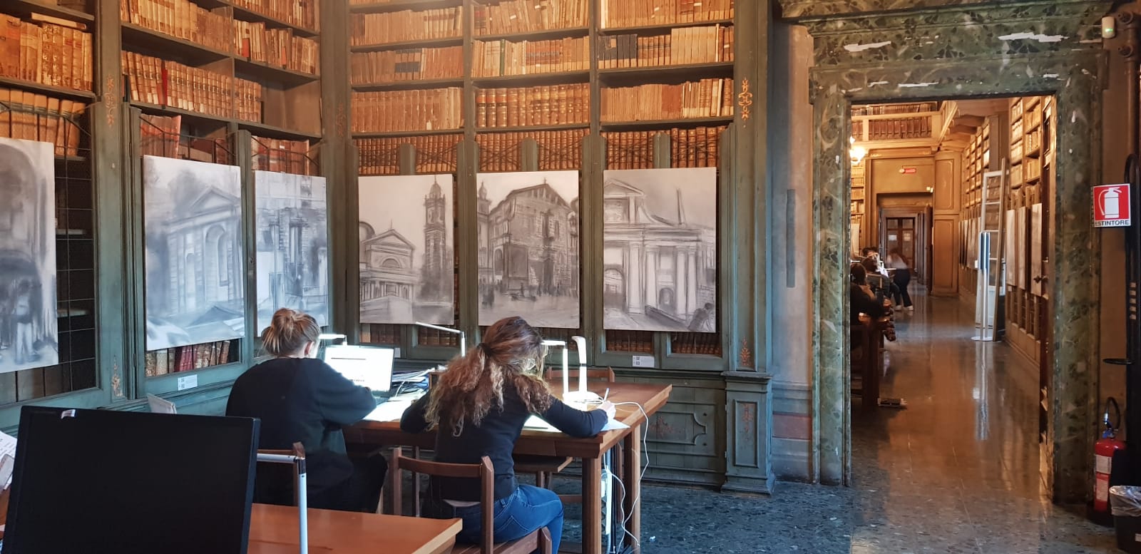 Biblioteca civica Brescia.
