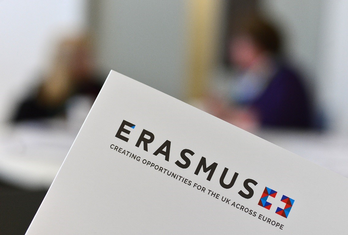 Erasmus+ : Creating opportunities for the UK across Europe.