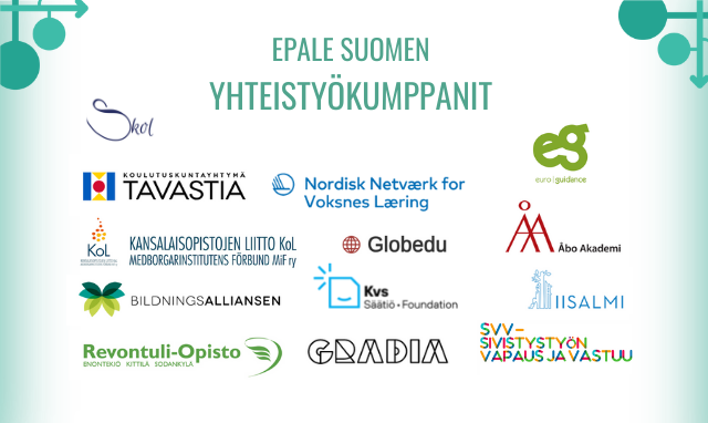 yhteistyökumppaneiden logoja