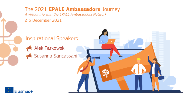 EPALE Ambassadors Journey Inspirational Speakers