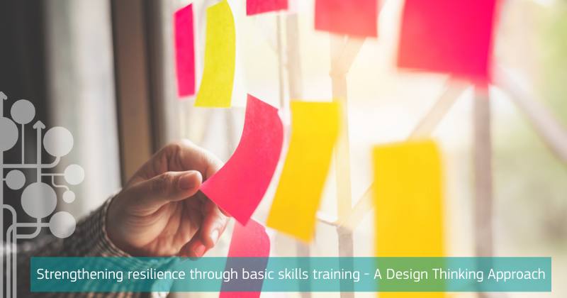 Strengthening resilience through basic skills training - A Design Thinking Approach 