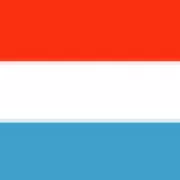 Luxembourg flag.