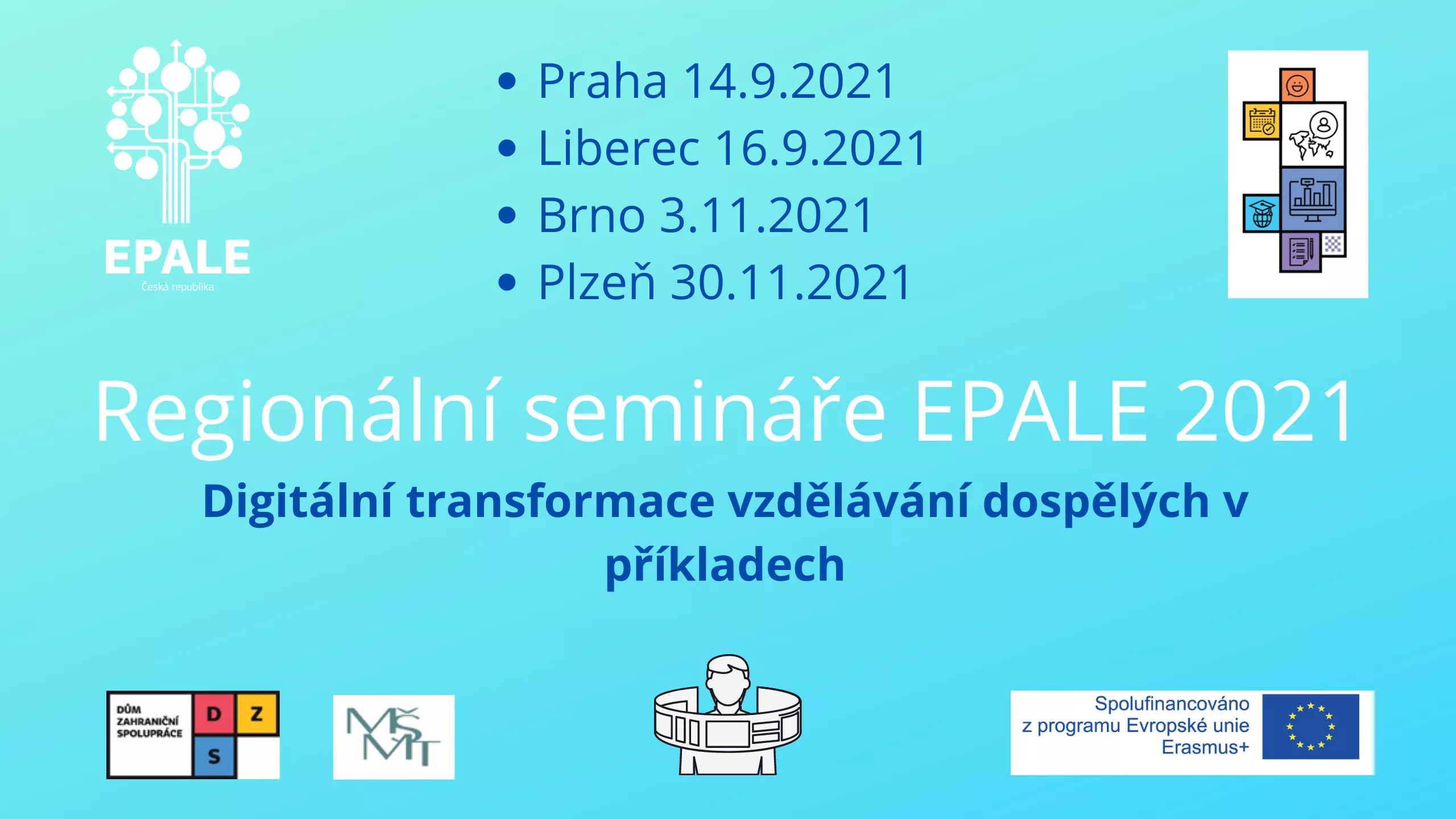Regionální semináře EPALE 2021.