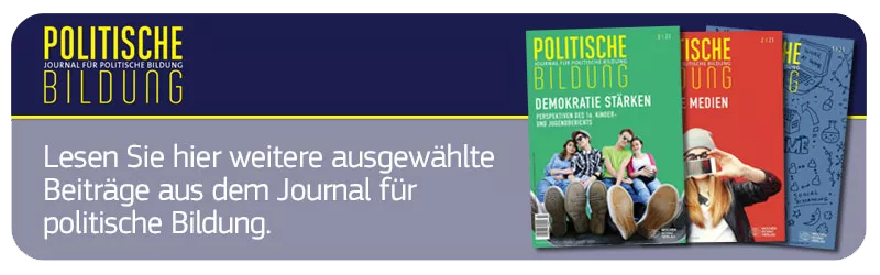Journal für politische Bildung Journal für politische Bildung.