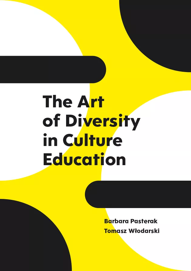 Handbook cover with title "The Art of Diversity in Culture Education".