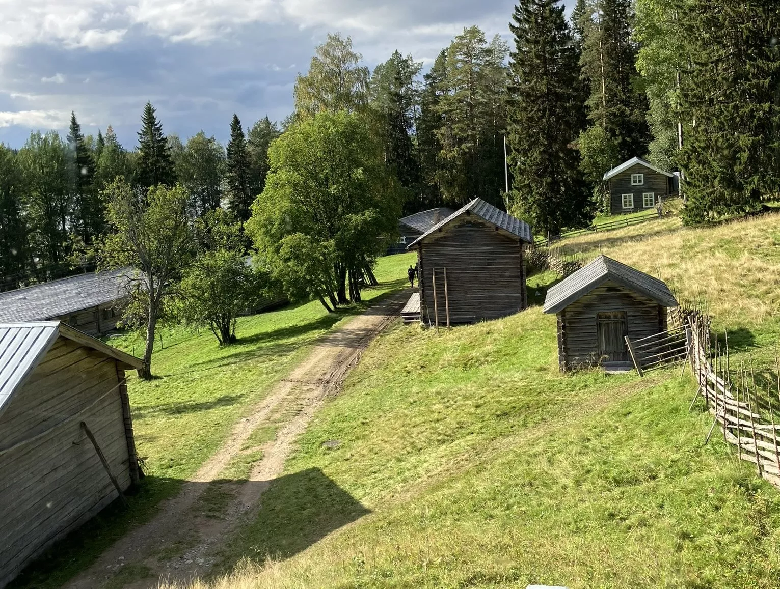 Vy över Gallejaur.