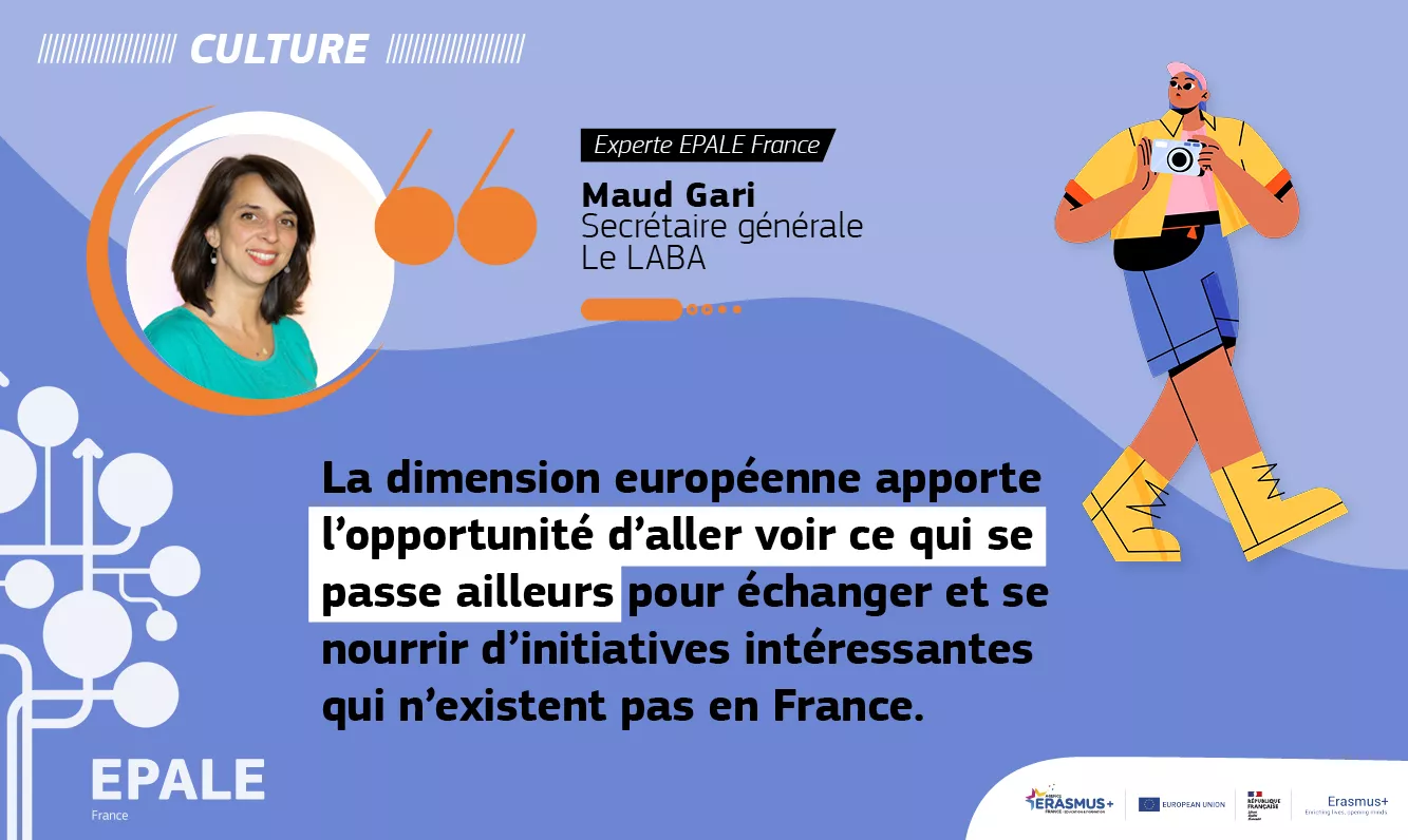Maud Gari experte EPALE 2024.