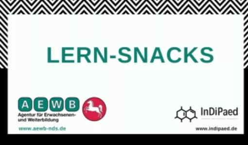 Digitale Lern-Snacks Digitale Lern-Snacks.
