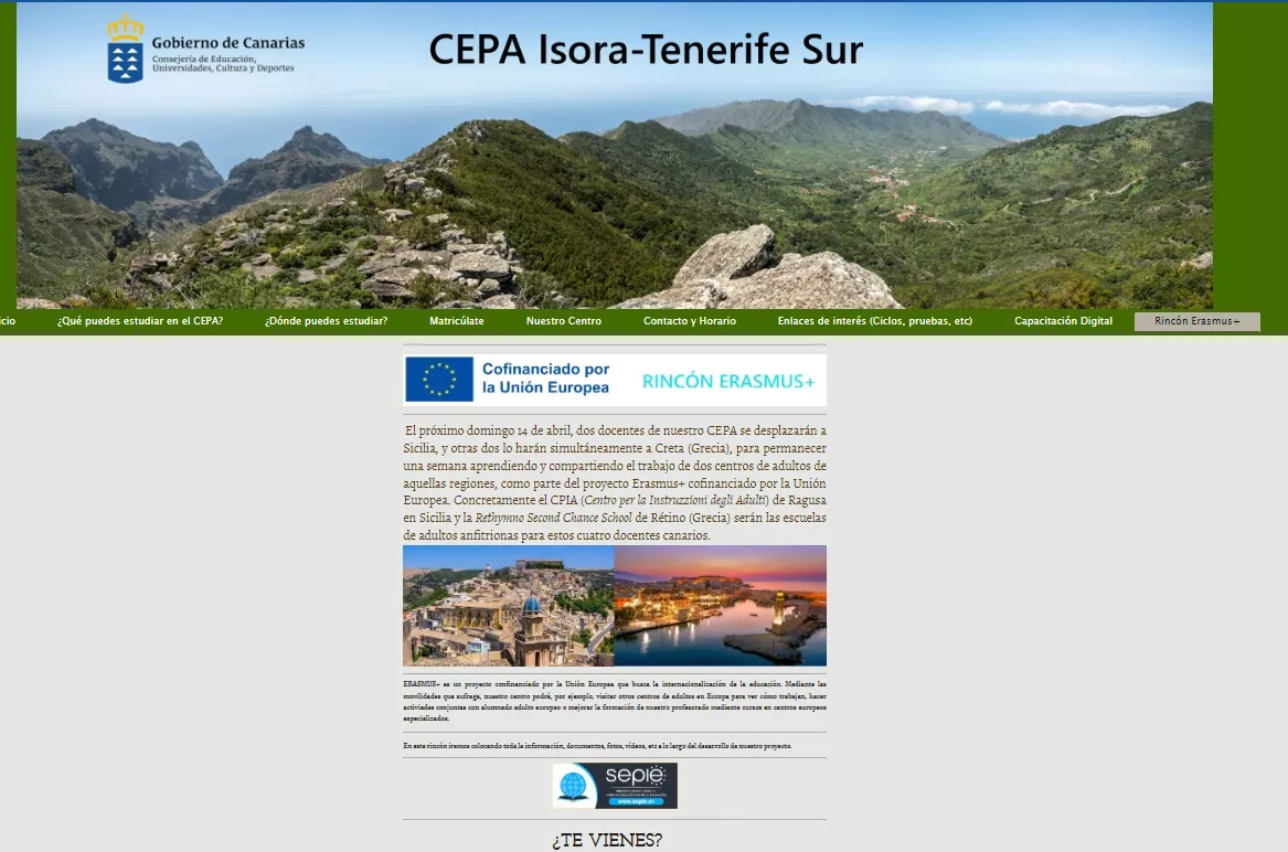 CEPA TENERIFE SUR.