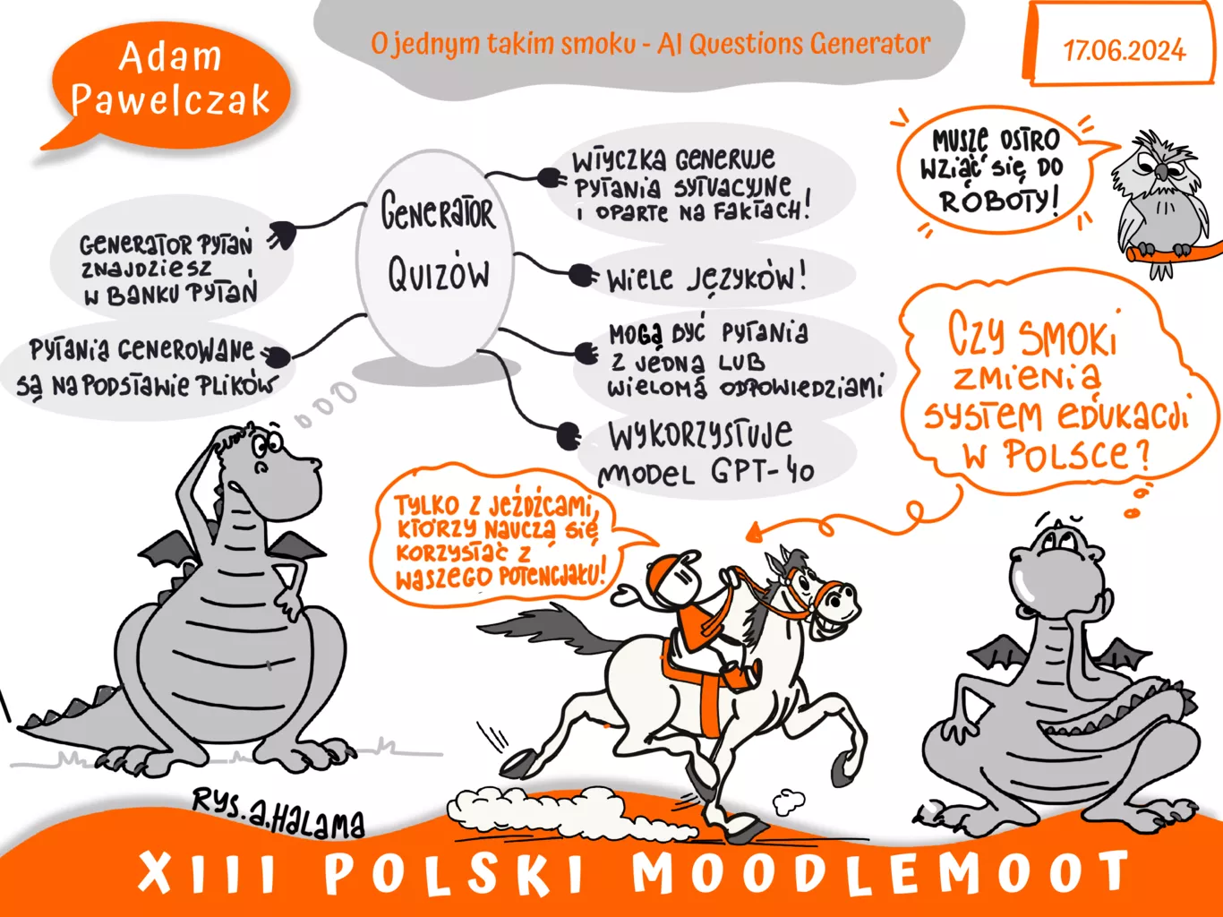 O jednym takim smoku – AI Questions Generator… - Adam Pawełczak O jednym takim smoku – AI Questions Generator… - Adam Pawełczak .