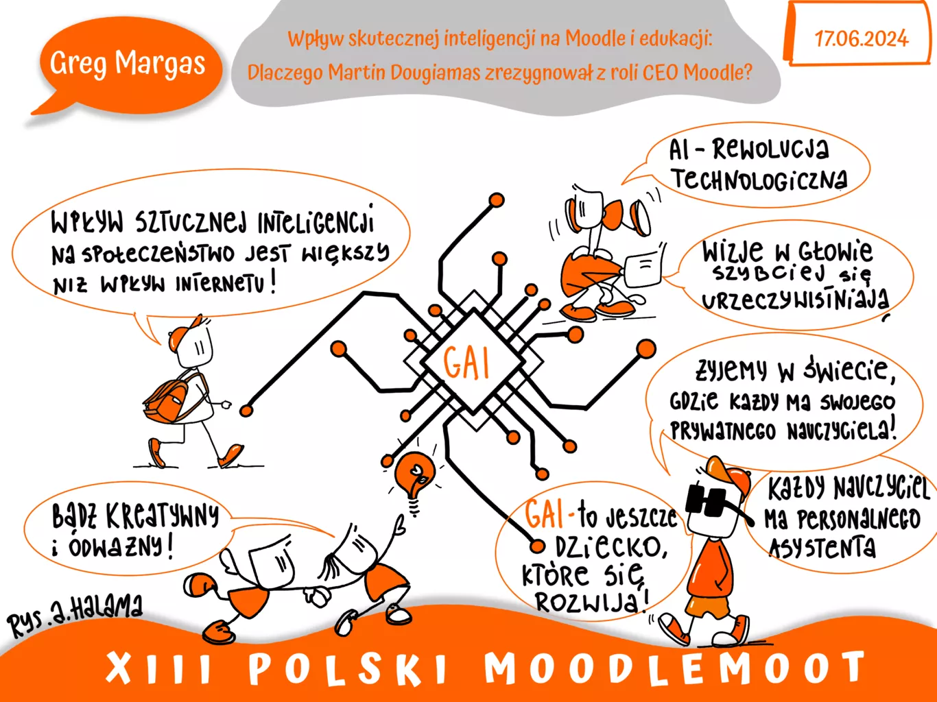 Wpływ sztucznej inteligencji na Moodle i edukację: dlaczego Martin Dougiamas zrezygnował z roli CEO Moodle? - Greg Margas Wpływ sztucznej inteligencji na Moodle i edukację: dlaczego Martin Dougiamas zrezygnował z roli C...