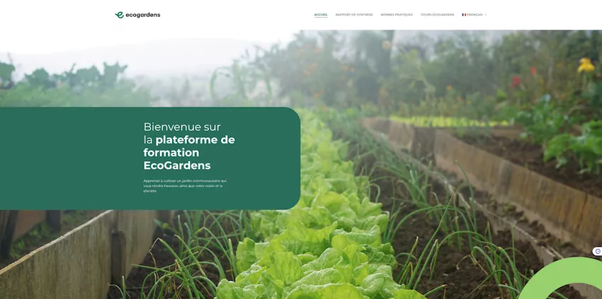 ECOGARDENS PLATEFORME UNE.