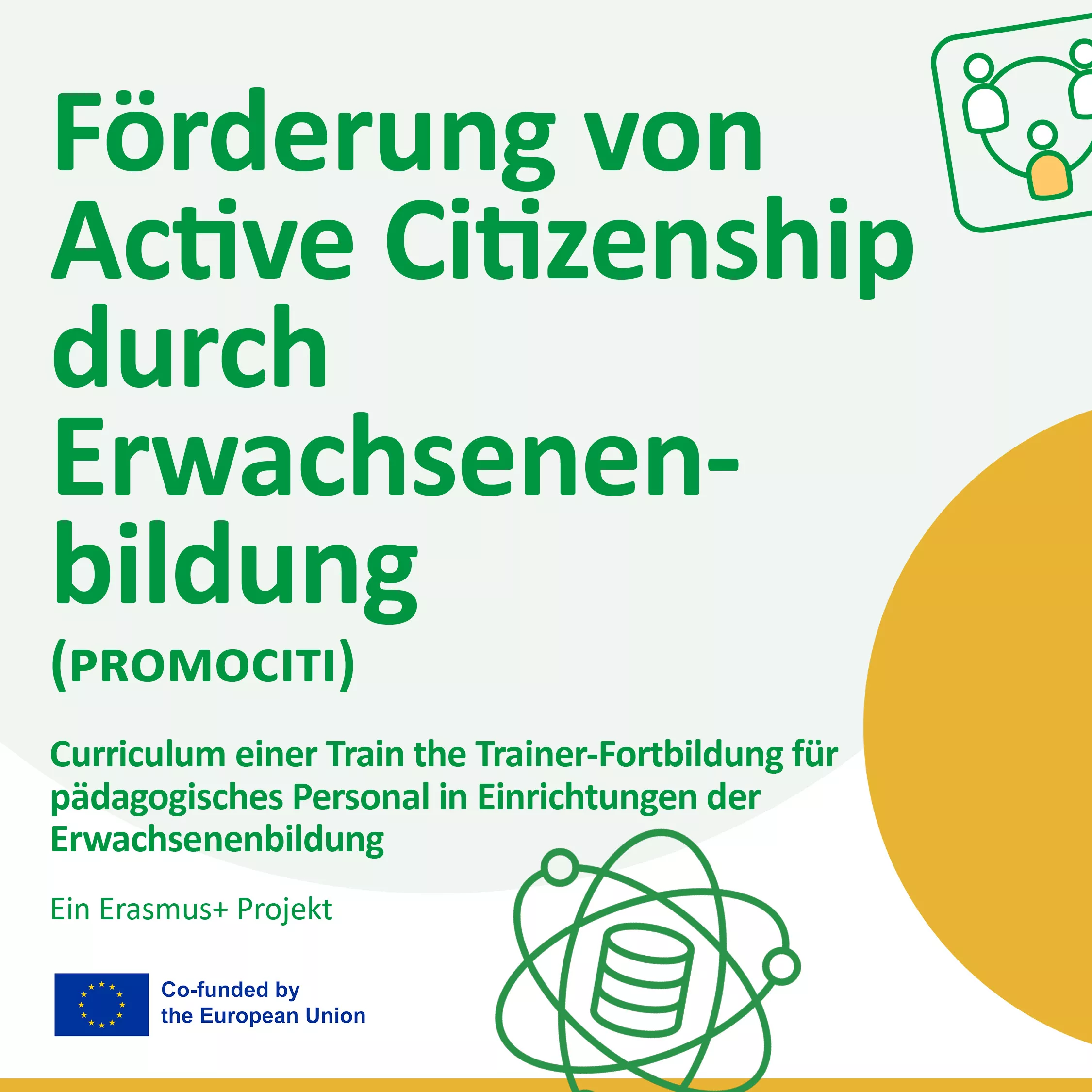Active Citizenship durch Erwachsenenbildung - Curriculum Ankündigungsbild zu der Veröpffentlichung "Active Citizenship durch Erwachsenenbildung - Curricul...