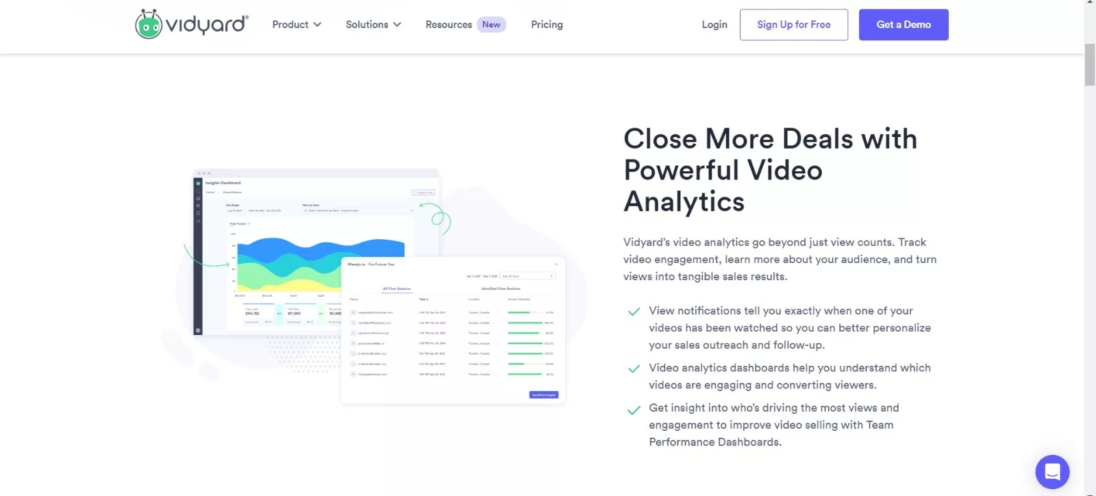 VidYard Screenshot.