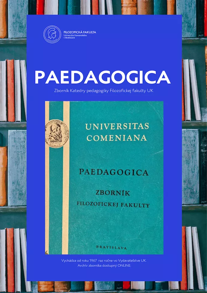 Zborník Pedagogica 35 Zborník Pedagogica 35.