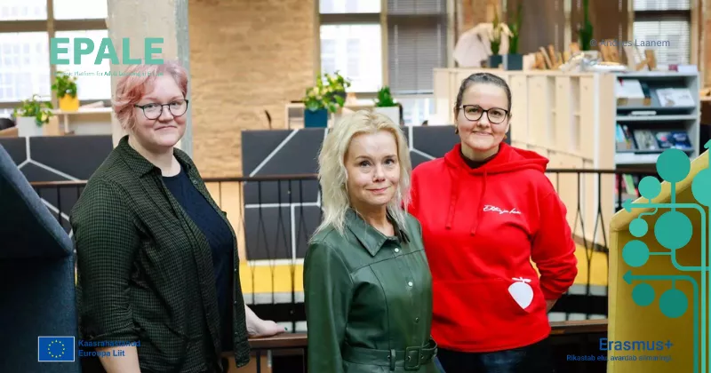 Fotol: Piret Vacht, Katrin Bats ja Evelin Heiberg Fotol: Piret Vacht, Katrin Bats ja Evelin Heiberg.