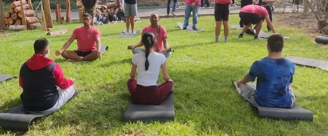 Taller de yoga.