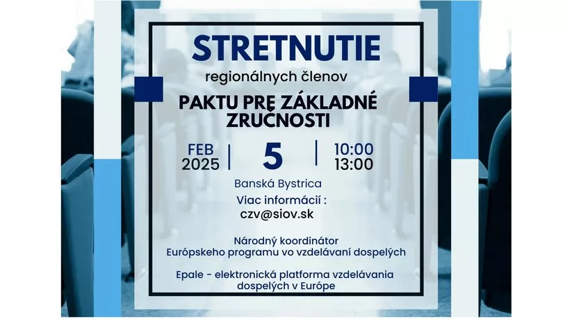 Pakt pre zručnosti.