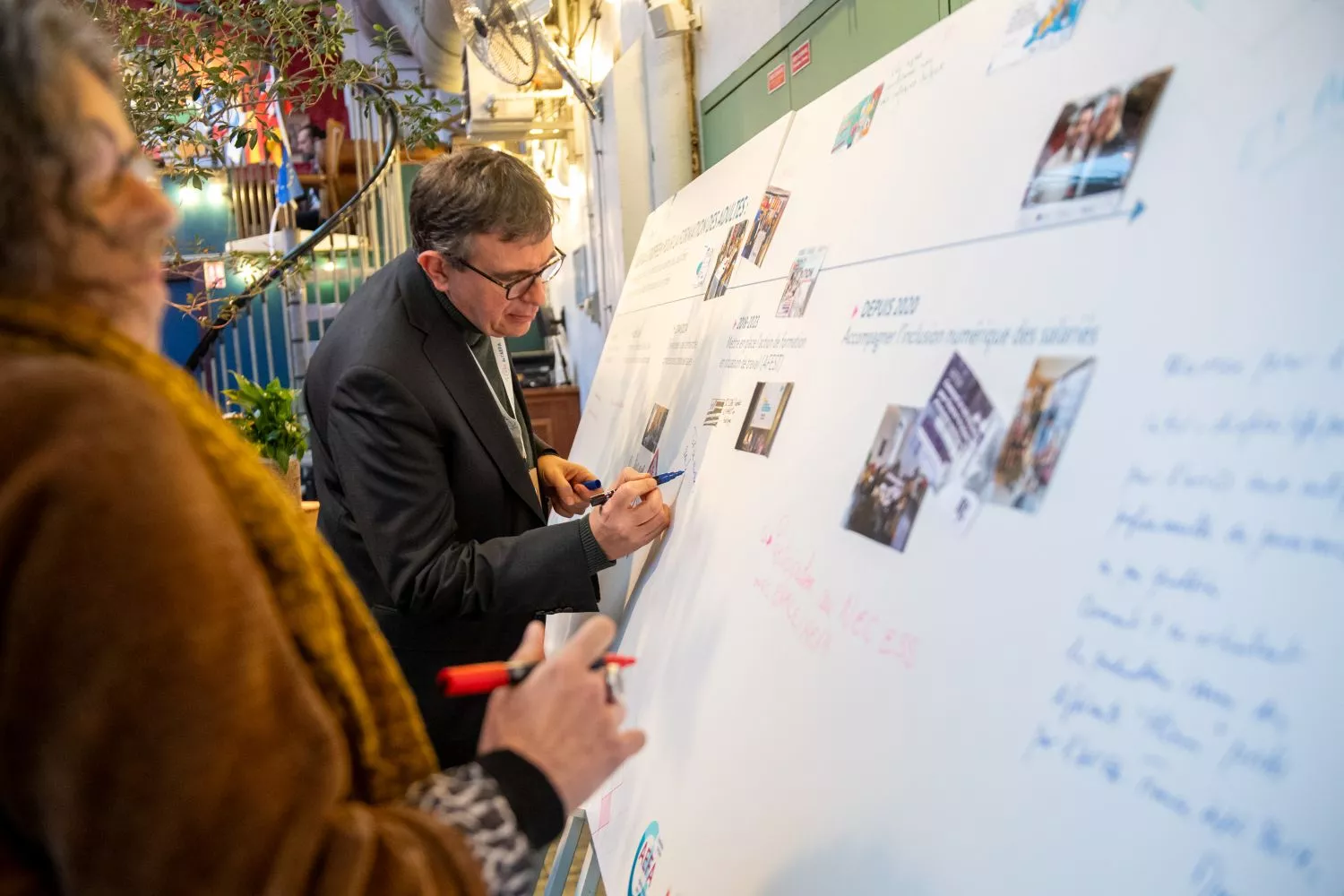 atelier des 10 ans de l'AEFA.