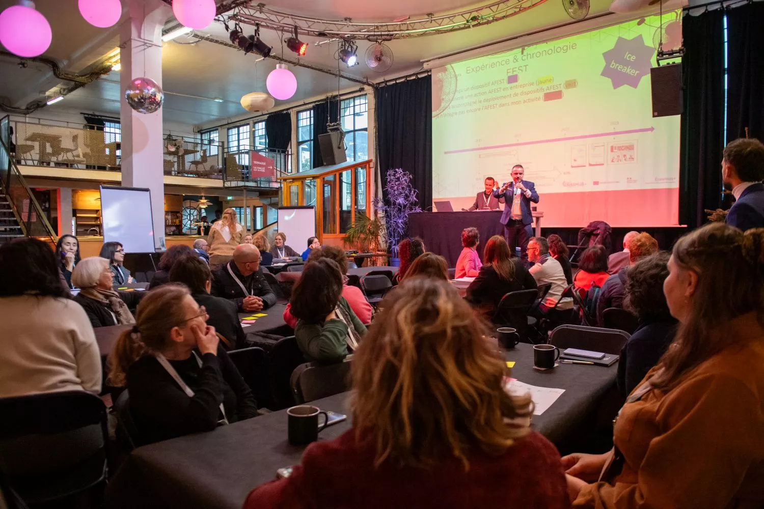 atelier des 10 ans de l'AEFA.