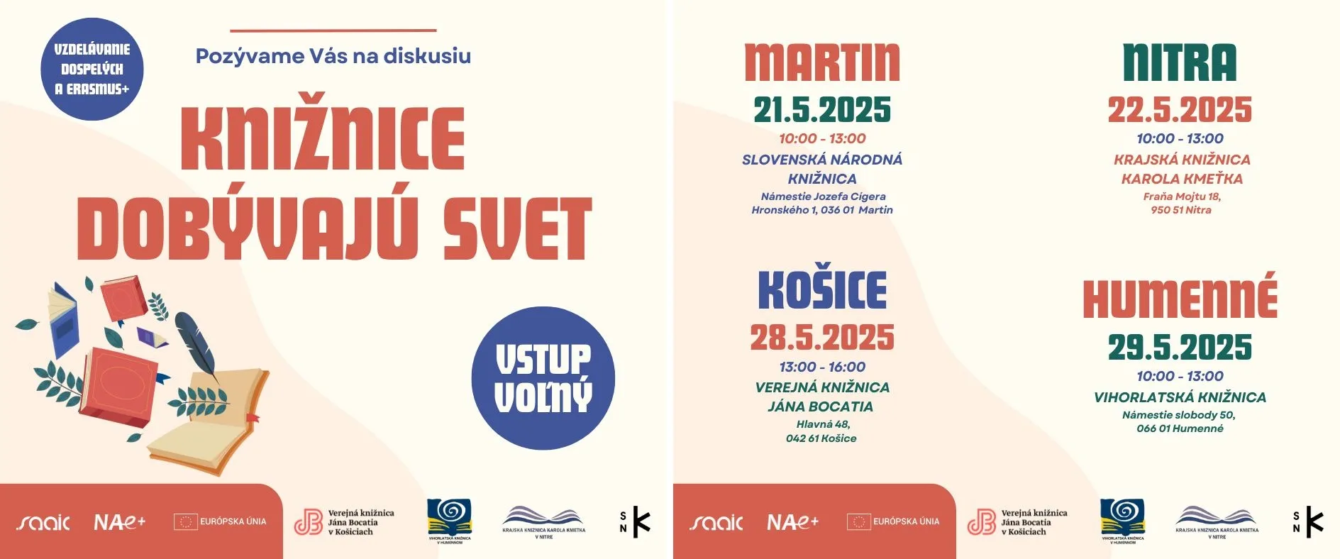 Knižnice dobývajú svet.