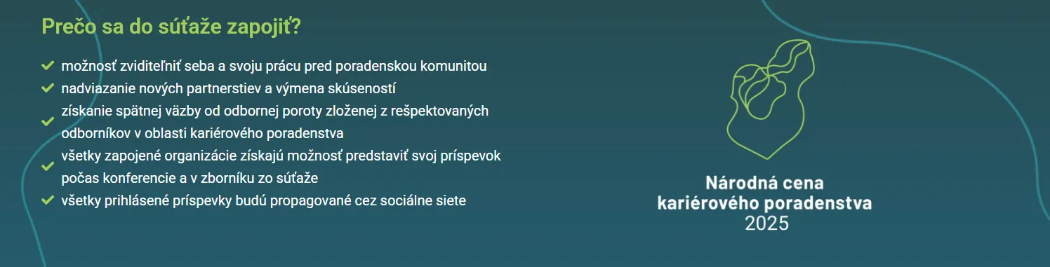Národná cena kariérového poradenstva 2025 .
