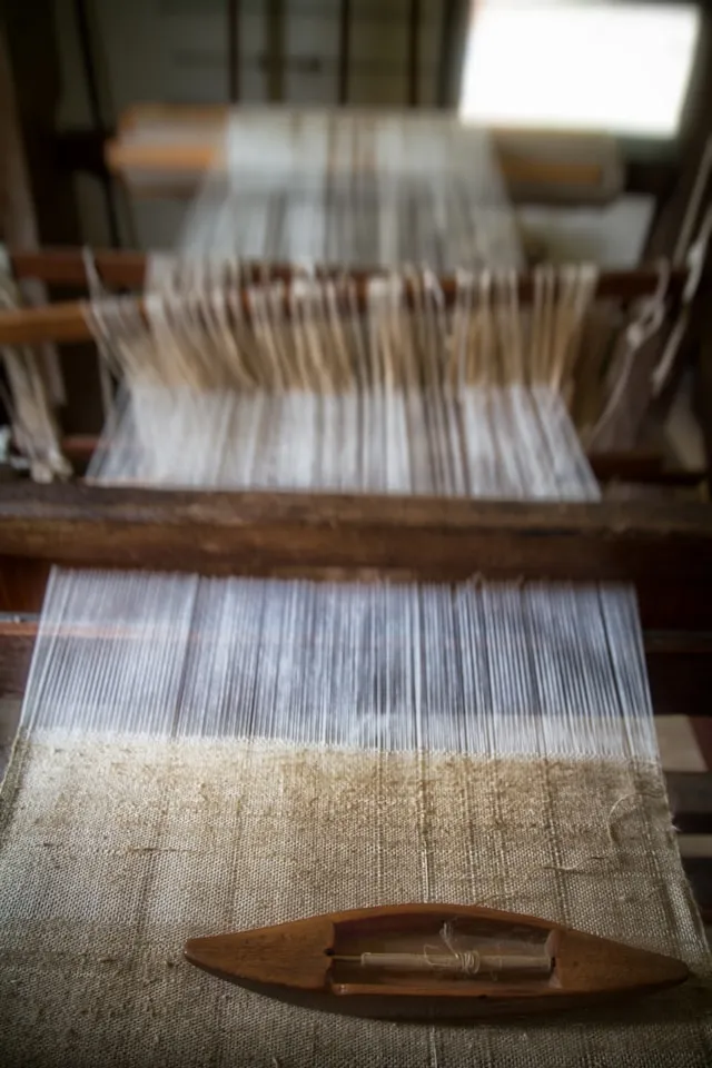 weaving.