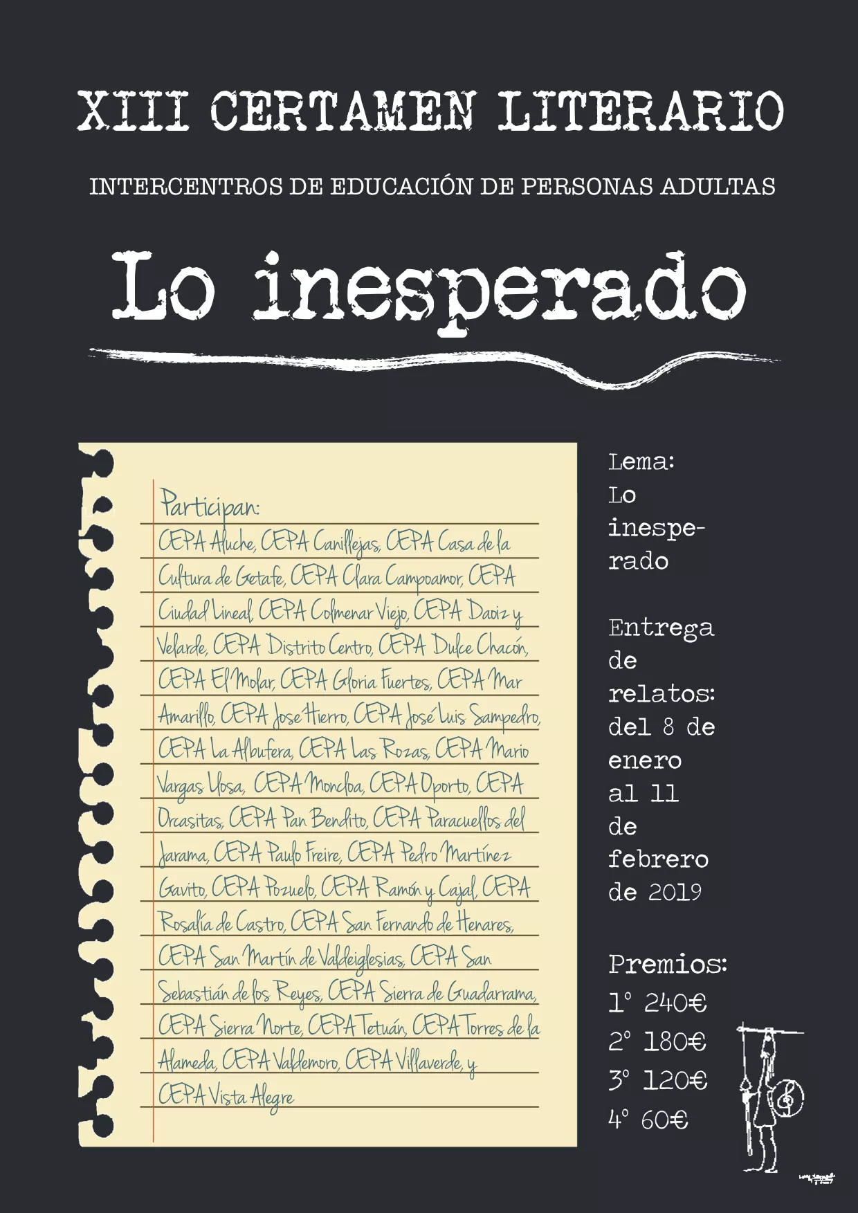 Cartelxiiicertamenliterarioloinesperadoalta