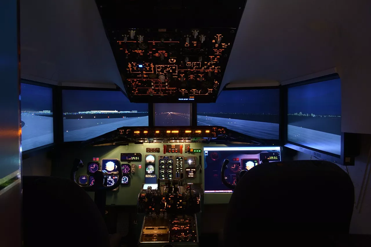 Flight-simulator