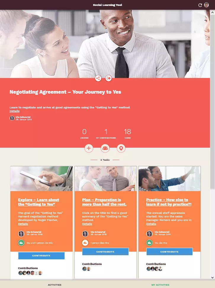 Social Learning Tool Social Learning Tool.