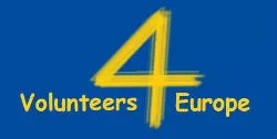 Logo Volunteers4Europe Logo Volunteers4Europe.