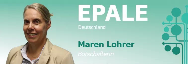 Maren Lohrer_EPALE Botschafterin Maren Lohrer_EPALE Botschafterin.