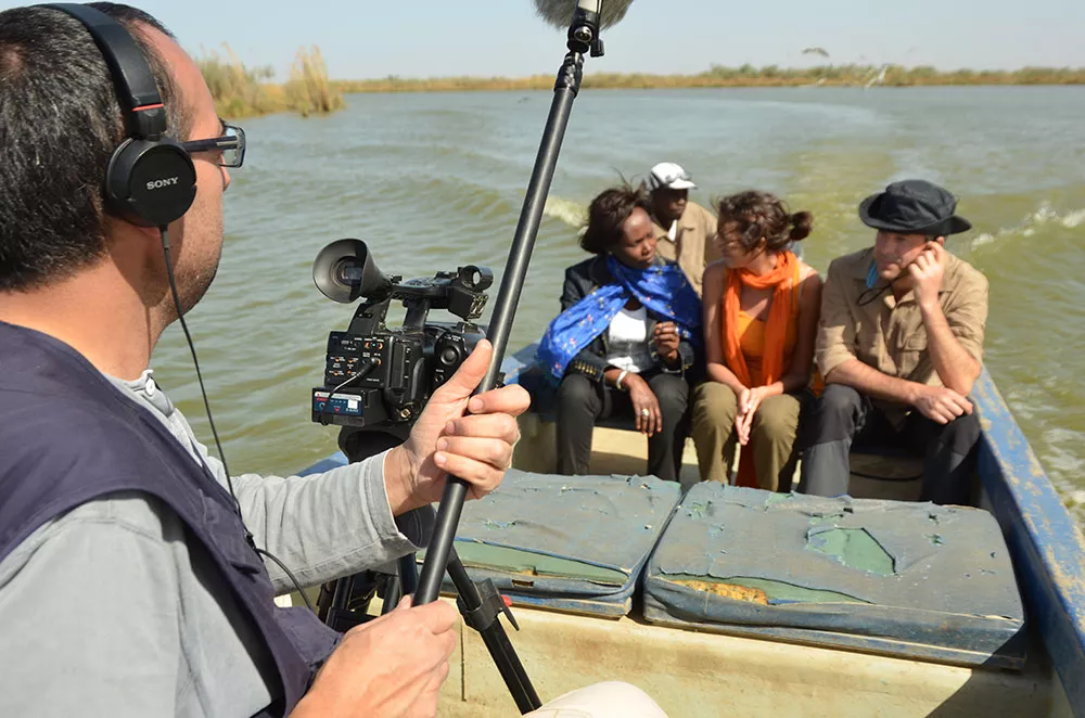 troupe per reportage in Senegal.