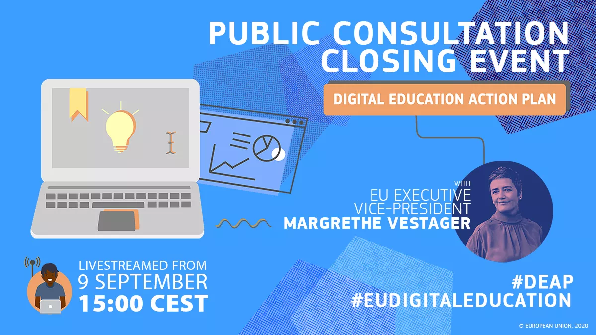 New Digital Education Action Plan: public consultation official closing event.