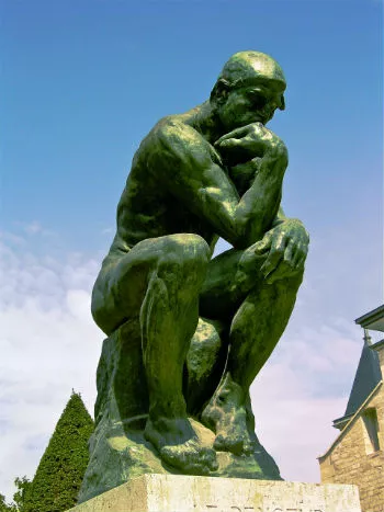 Der Denker von Rodin.