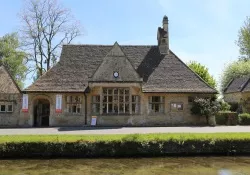 Village hall in Lower Slaughter, Gloucestershire Village hall in Lower Slaughter, Gloucestershire.