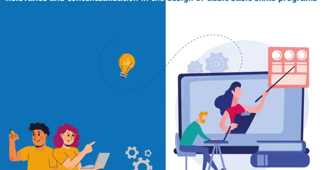 Relevance and contextualisation in the design of adult basic skills programs.