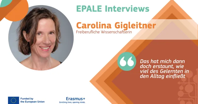 EPALE Interview Gigleitner.