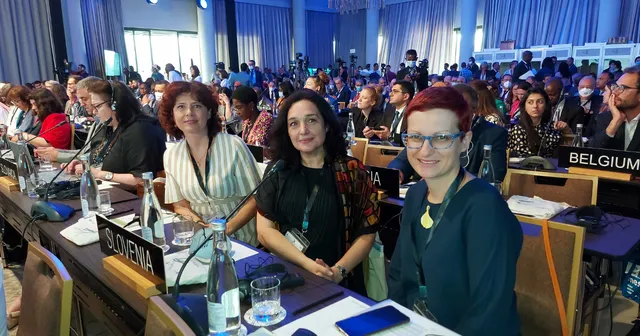 Slovenska delegacija na konferenci CONFINTEA VII.