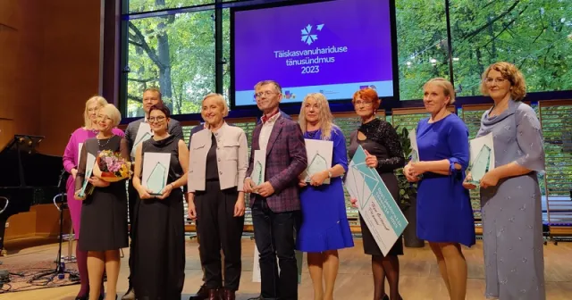 Täiskasvanud õppija nädala (TÕN) raames tunnustati täna 26. korda aasta õppijaid, õpitegusid, õpp...