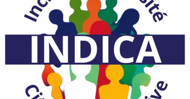 Logo du projet INDICA / Inclusion, Diversité et Citoyenneté Active.