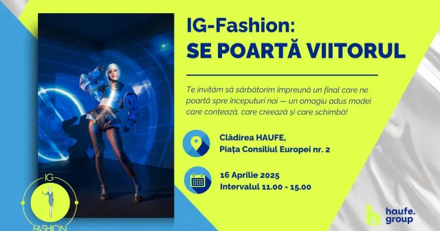Invitation to IG Fashion Conference.