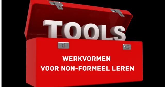 Toolbox met werkvormen voor non-formeel leren.