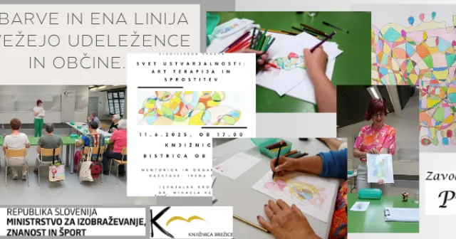 Art terapija in sprostitev.