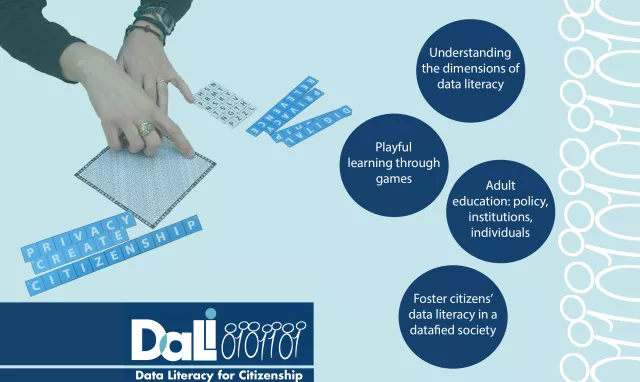 Spillbasert læring kan fremme data literacy og støtte voksne borgere i å navigere og delta i dage...