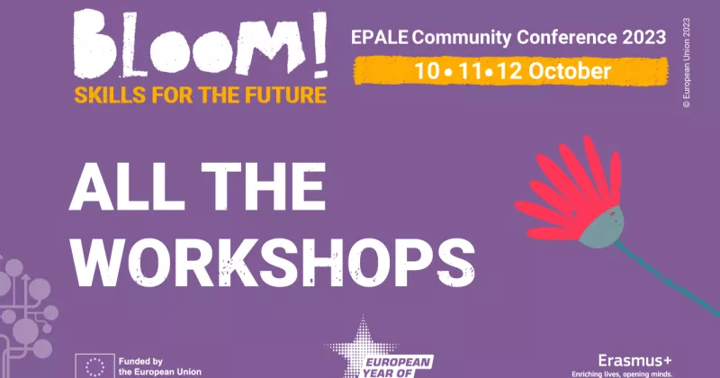 All the workshops - EPALE Community Conference 2023.