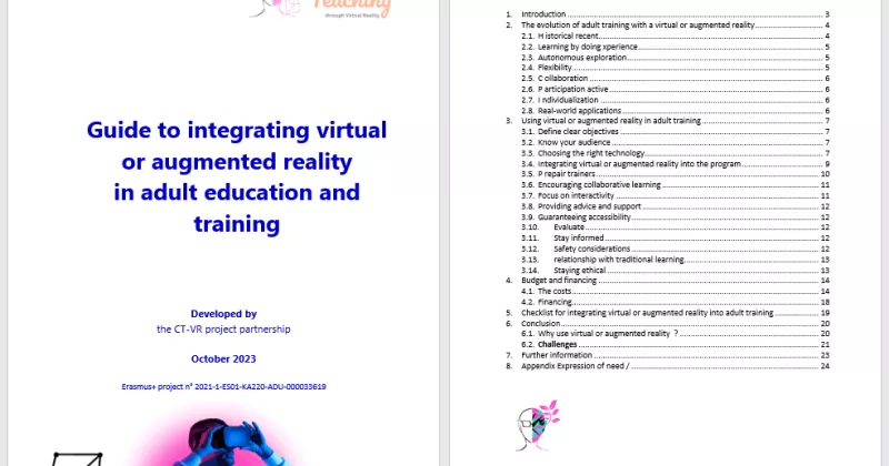 CT:VR Guidelines.