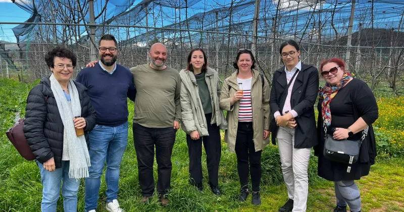 Project partners during study visit in Athens, Greece.